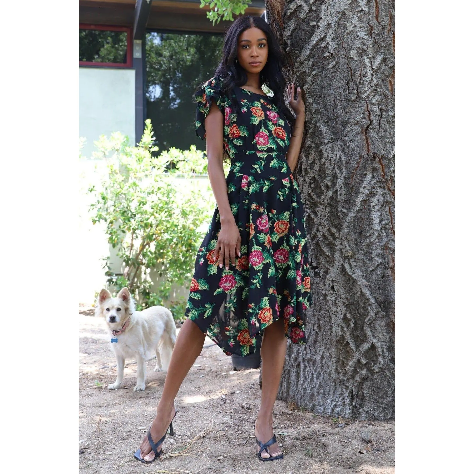 Amara Dress - Cross Stitch Rose