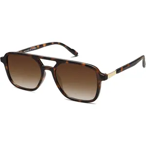 Retro Aviator Sunglasses for Women/Men SOJOS