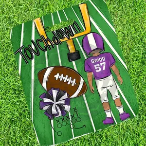 Personalized Football Stadium Cushion