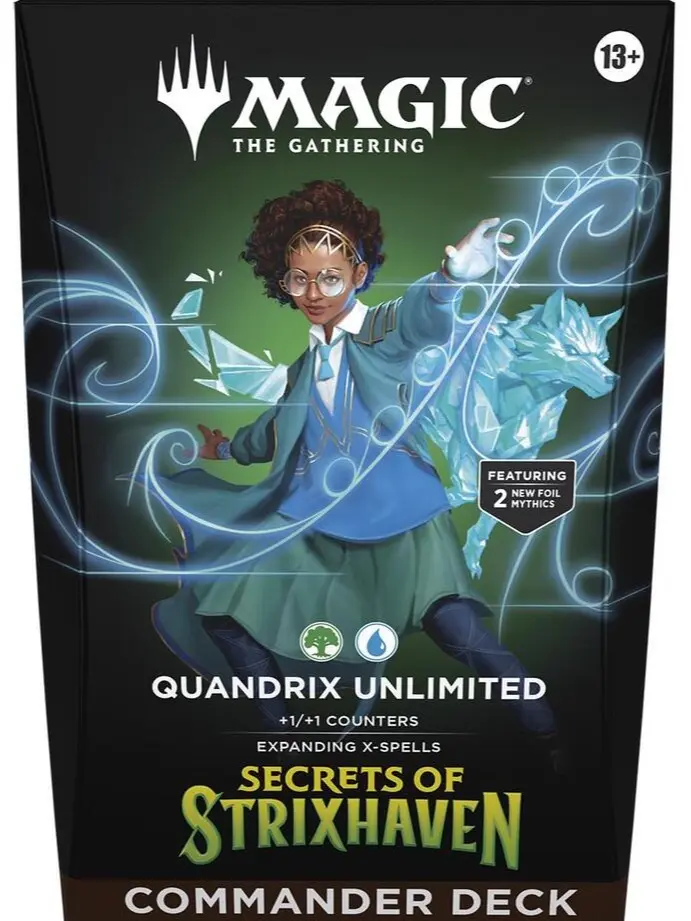 Secrets of Strixhaven Commander Deck - Quandrix Unlimited - Commander: Secrets of Strixhaven