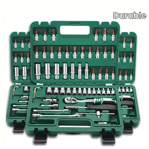 53 piece 53-Piece Ratchet Socket Wrench Set: Automotive Repair Tool Kit with Multifunctional Socket Wrench for Car, Truck, and Motorcycle.Suitable for birthday, Thanksgiving, Christmas gifts