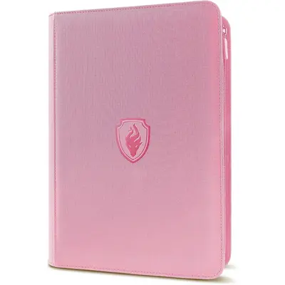 card binder no rings Zettokete 4 Pocket Ringless Trading Binder, Holds 160 Cards Binder spine cards are made for 1 ring binders and are designed to fit in Carstens brand Adhesive Binder Spine Pockets (SKU# 8380 8-1/8" x 11-1/4" Poly Business
