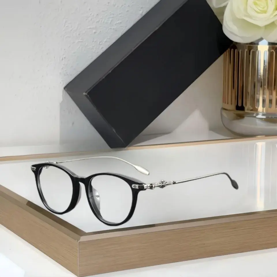 Women's Luxury Cat Eye Prescription Glasses, Lightweight Designer Optical Frames for Computer & Reading