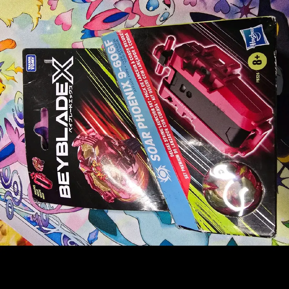 Beyblade X Soar Phoenix 9-60GF Deluxe String Launcher Set