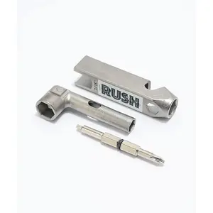 Rush Skateboard Tool Board Bud All-In-One Metal Skate Tool