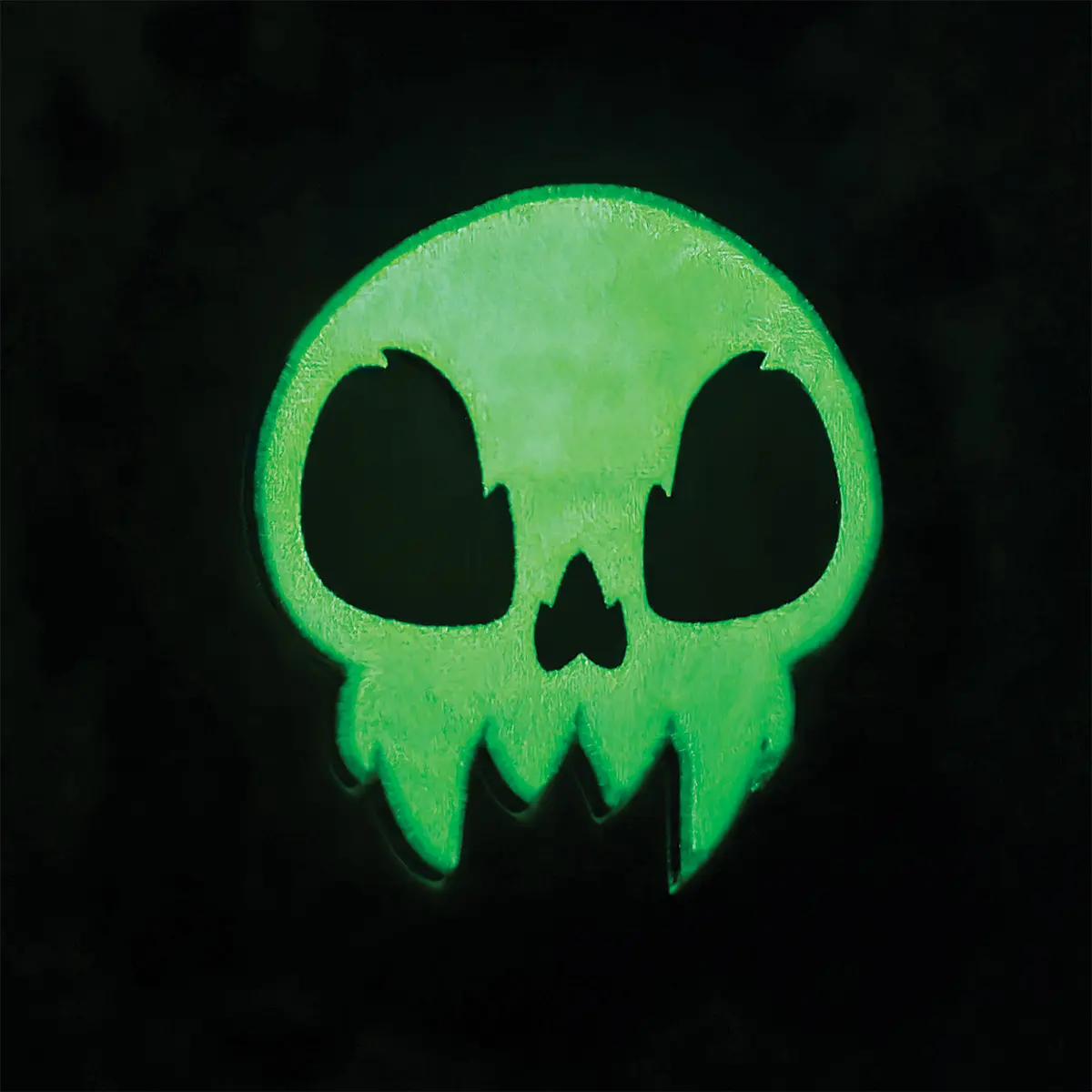 Green Skull Accent Backpack Green Skulls Polyester Vintage Backpack – Grim Haven Clothing main image 4