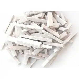 Slate Pencils White Color Chalk 4-8 Mm Thick (250 Grams)