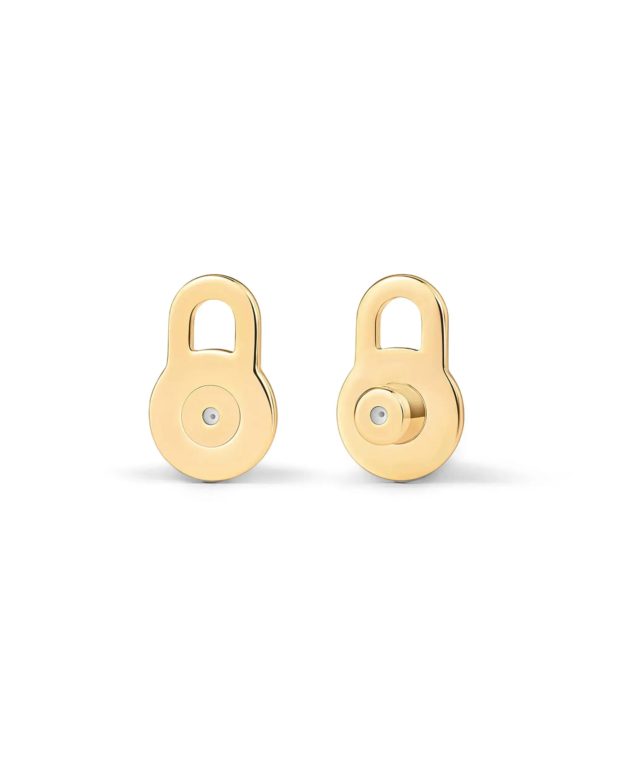 14K Gold Plated Lobe Lifters for Heavy Earrings for Women - Earring Backs for Droopy Ears - Comfortable Earring Backings for Studs - Trendy Fashion Jewelry Accessories
