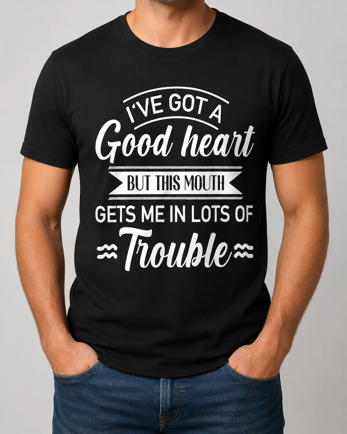 The Trouble Mouth T-Shirt: Speak Boldly and Own Your Attitude