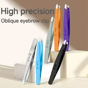 Precision Stainless Steel Tweezers for Eyebrow and Hair Removal, Durable Beauty Tool for Daily Grooming, Must-Have Beauty Essential