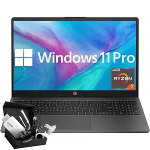 HP 255 G10 15 Business Laptop, AMD Ryzen 7 7730U, 15.6" Full HD Display, Up to 64GB RAM, Up to 4TB SSD, AMD Radeon Graphics, Numeric Keypad, Windows 11 Pro