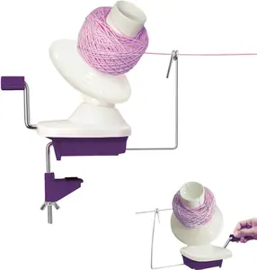 Yarn Ball Winder for Crocheting: Crocheting & Purple