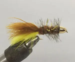 One Dozen (12) Conehead Wooly Bugger JJ Special Streamer- Strike Fly Company