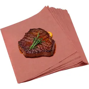 50 count  Butcher Paper Sheets for   12 x 12inch Grilling Paper for BBQ Wrapping Meat Sublimation Heat Press Disposable
