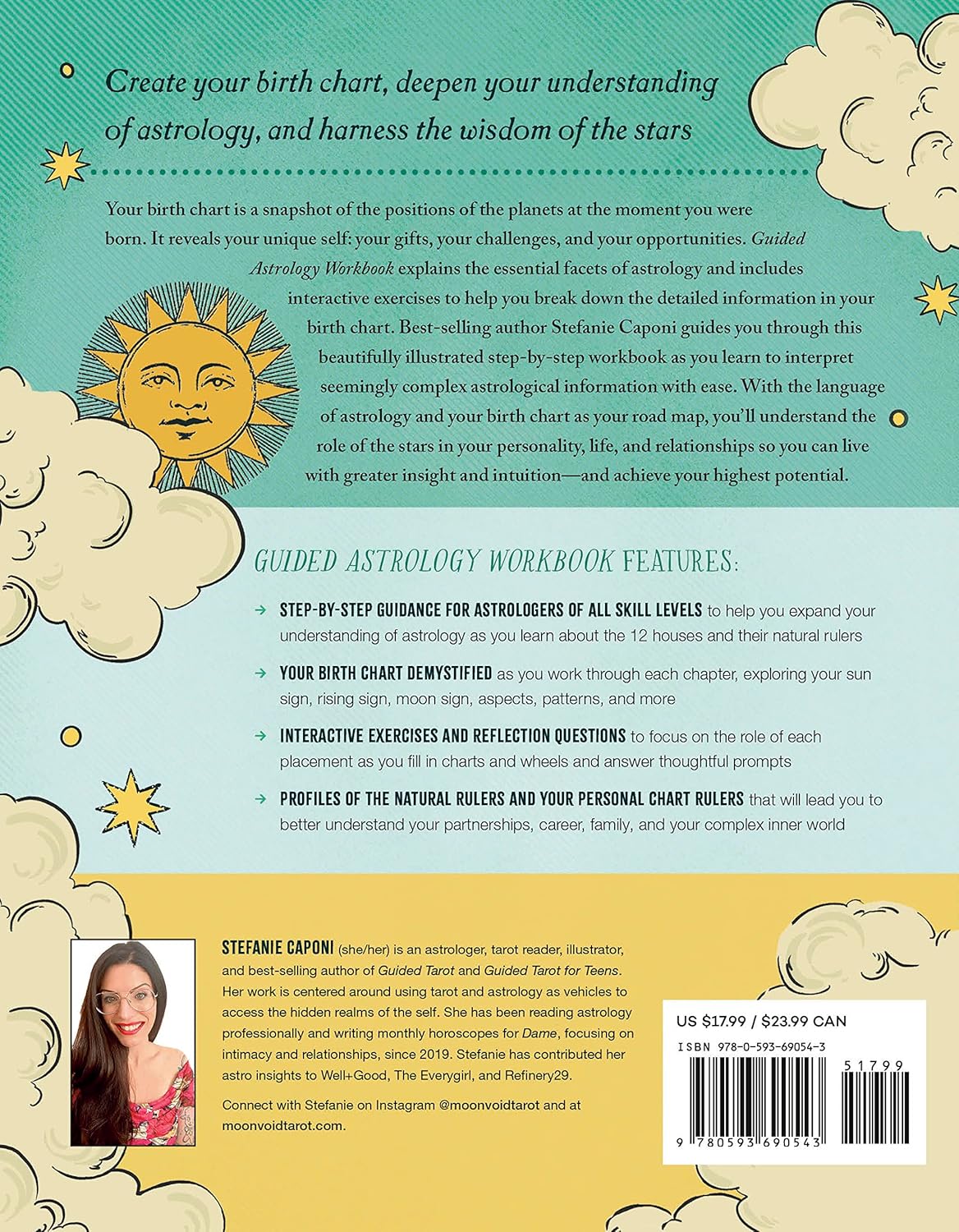 Guided Astrology Workbook: A Step-by-Step Guide for Deep Insight into Your Astrological Signs, Birth Chart, and Life (Guided Metaphysical Readings)