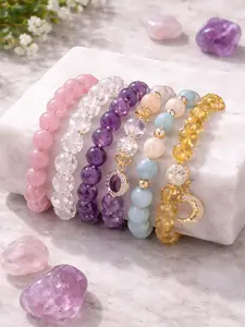 Custom Natural Crystal Bracelet