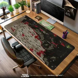 Warhammer 40K Galaxy Map Mouse Pad, Tactical Gaming Desk Mat