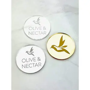 Acrylic Personalized Logo Coin