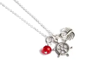 Once Upon A Time Captain Swan Necklace