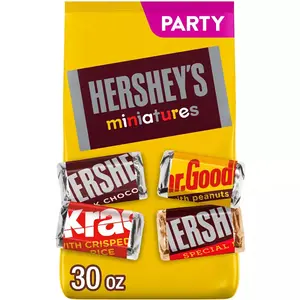 HERSHEY'S Miniatures Assorted Chocolate Candy - 30oz