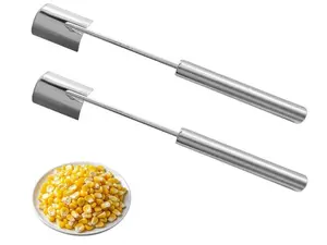 Corn Kernels Peeler For Corn Cob Stripper Tool, Corn Sheller, Corn Peeler For Corn On The Cob, Corn On The Cob Remover, Corn Scraper, Corn Stripper 2 Pcs