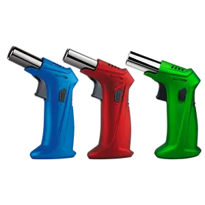 Vector Clash Jet Torch Table Lighter - Blue Red & Green Colors - Wind Resistant 2600°F Heat - Altitude Tested Up to 12000 Feet - Compact Lightweight Portable Design