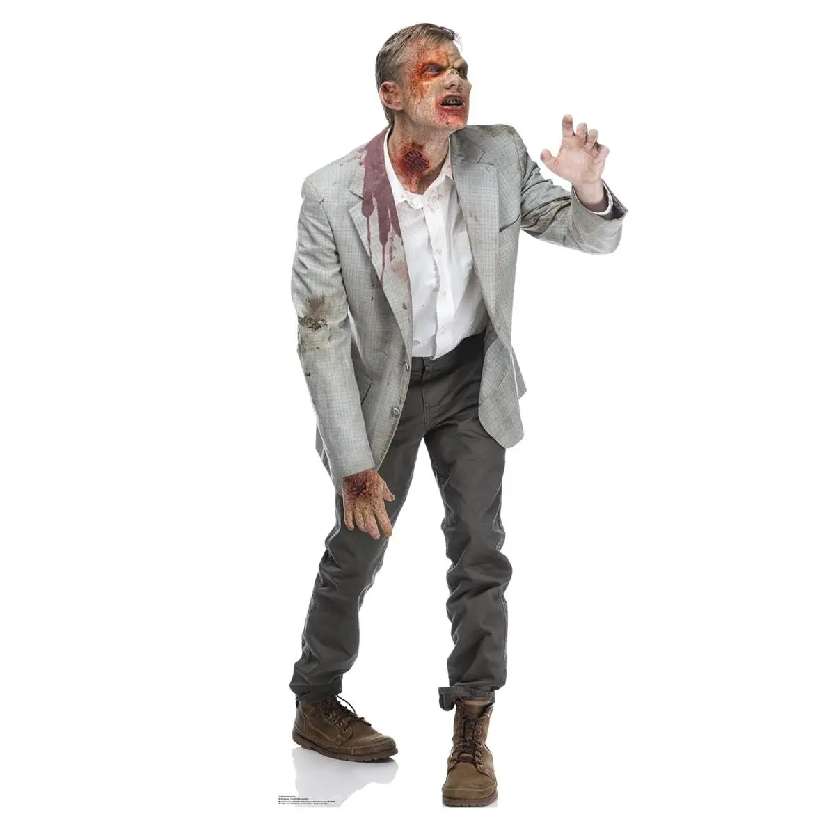 212 MAIN Large Spooky Scary Zombie Snatcher Cardboard Cutout - 72x32 in Advanced Graphics Standup, Home Decor, Party Decor Decoration for Home Supplies to Surprise Guests