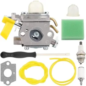 26cc Carburetor for Homelite Ryobi Craftsman 30cc 26cc Trimmer Weedeater Replace C1U-H60 308054013 308054012 308054004 308054008