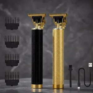 Men's Electric Shaver - Zero Gap Shaving + Comb Guide Configuration, Full Body Washable, Long Battery Life, Multiple Settings, Suitable for Home and Salon Use