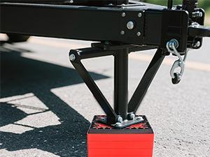 Nilight RV Leveling Blocks 12 Pack Interlocking Design Stabilizer Block Anti-Slip Rubber Covers Customizable Height with Carrying Bag for Rv Camper Travel Trailer