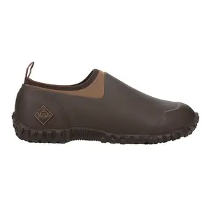 Muck Boot Mens Muckster Ii Low Round Toe Pull On Casual Boots Ankle - Brown