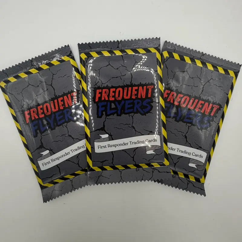 Frequent Flyers First Responder Collectible Booster Pack (1) - Base Set, Hologram Card, Signed Card by the Salty Paramedic