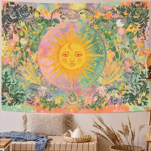 A unique wall hanging, featuring a dreamy candy color scheme, is perfect for enhancing the decorative effect of homes, dormitories, and bedrooms