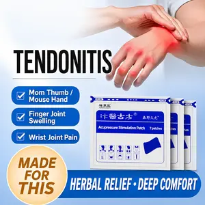 Tendonsheath patch, tendon sheath cyst, synovitis (tendon lining inflammation), wrist swelling, bone pain, thumb joint pain, cold compress patch