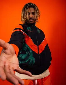 TripleStrike - Battle Tracket Black - FAMU Menswear Track Jacket