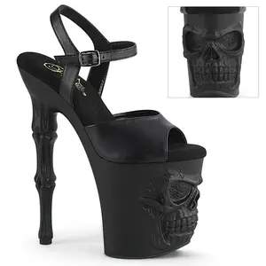 8 Inch Heel RAPTURE-809 Black Pu