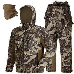 [Tidewe Hunting Winter] TideWe Altus Whitetail Ultra Silent Hunting Suit Men's Water Resistant Hunting Clothes Field Gear mens clothing Outdoor Camouflage #BlackFridayDeal