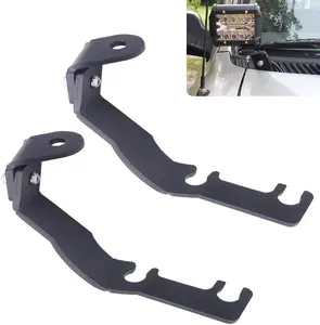 Upper Hood Ditch Side Pillar Work Led Light Pod Mount Bracket Compatible with Toyota Tacoma 1995-2004