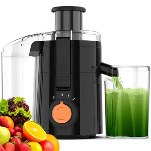 Juice Maker Powerful Centrifugal Juicer Machine with Wide Mouth Feed Chute for Easy Juicing of Fruits & Vegetables Stainless Steel BPA Free Easy to Clean Dishwasher Safe Space-saving Design