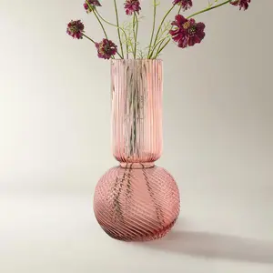 Z Gallerie Fluted Ball Glass Vase Z Gallerie Fluted Ball Glass Vase