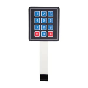 4x3 Membrane Switch Matrix Keypad
