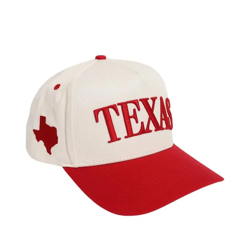 Texas Embroidered Trucker Hat – Classic Mesh Cap with Adjustable Fit