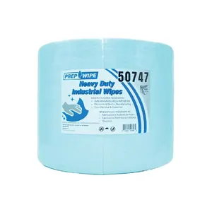 Heavy Duty cloths, Industrial Wipes Jumbo Roll, Blue (500 Sheets/Roll, 1 Roll/Case, 11.8” x 15” each sheet)