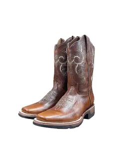 Cowboy Boot Dartanian Cognac Rubber Sole