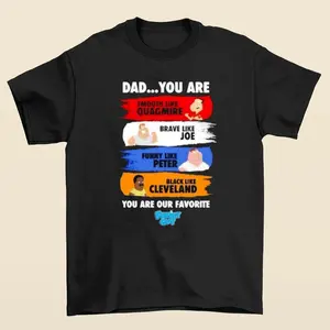 Dad You Are Smooth Like Quagmire Graphic Tee Family Guy Inspired Humor Shirt