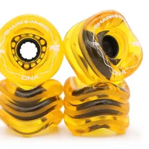 SHARK WHEEL 72MM, 78A DNA - TRANSPARENT AMBER