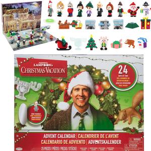 Christmas Vacation Advent Calendar 2025, National Lampoon Advent Calendar 2025, 24 Individually Little People, Enjoy 24 Days of Countdown Gift.