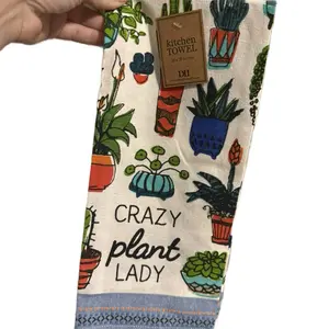 Plant Themed Dish Towels