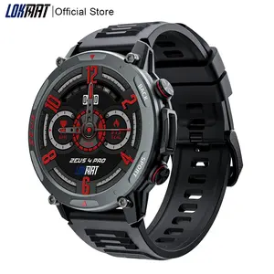 LOKMAT ZEUS 4 PRO Smart Watch 1.43 Amoled Round Screen BT Calls Smartwatches Fitness Tracker Heart Rate Monitor for Smart Phone sport watch