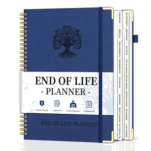 I'm Dead Now End of Life Planner 7.9"x10.4" with Tabs for Senior, I'm Dead Now What Planner for Final Arrangements & Important Affairs, Large Print